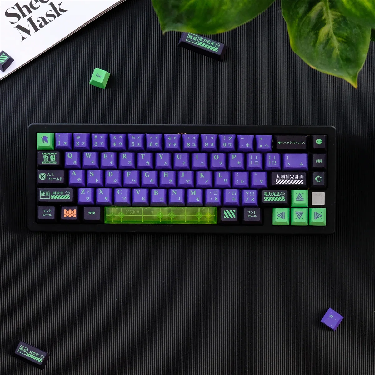 KBCaps GMK Mecha-02 Űĸ, MX ġ PBT  ȭ ü , ̹  Ű ü Űĸ, 129 Ű