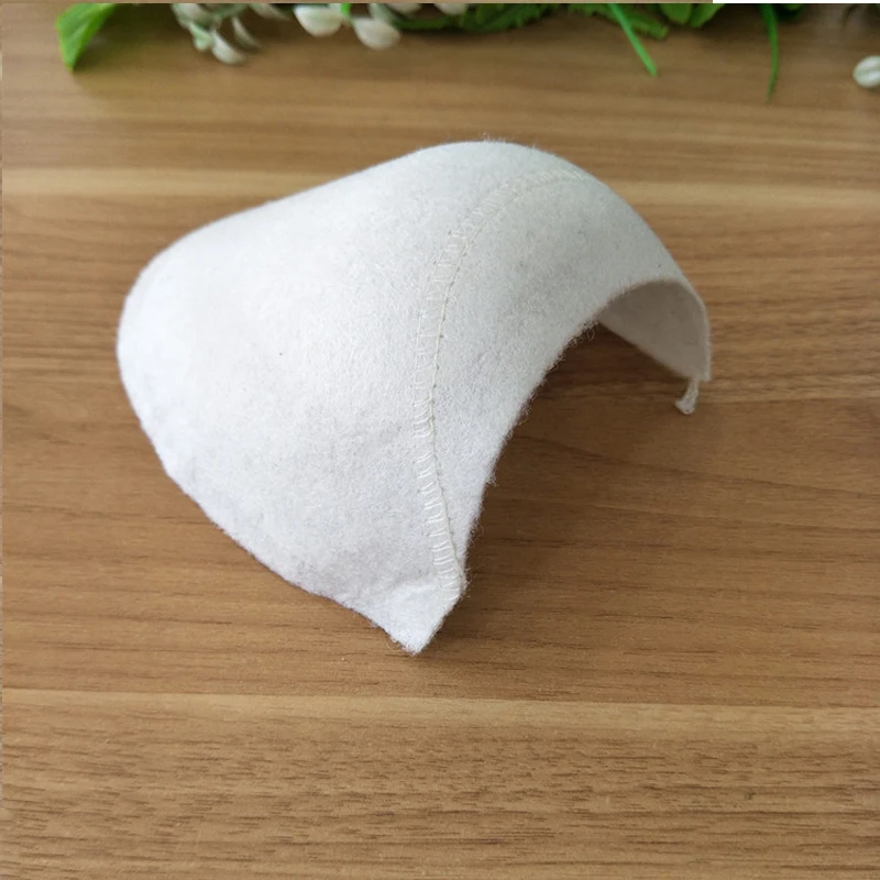 White 6-100Pair Hard Padded Shoulder Pad Encryption High Shoulder Pad for Blazer Dress Clothes Sewing Accessories shoulder pads