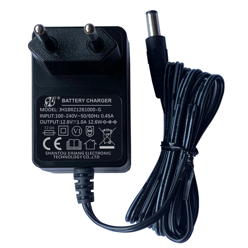 Caricabatteria al litio per utensili elettrici 12,6 V 16,8 V 500 mA 850 mA 900 mA 1 A 1,2 A 2 A 3 A standard USA, UE, Regno Unito - immagine 3