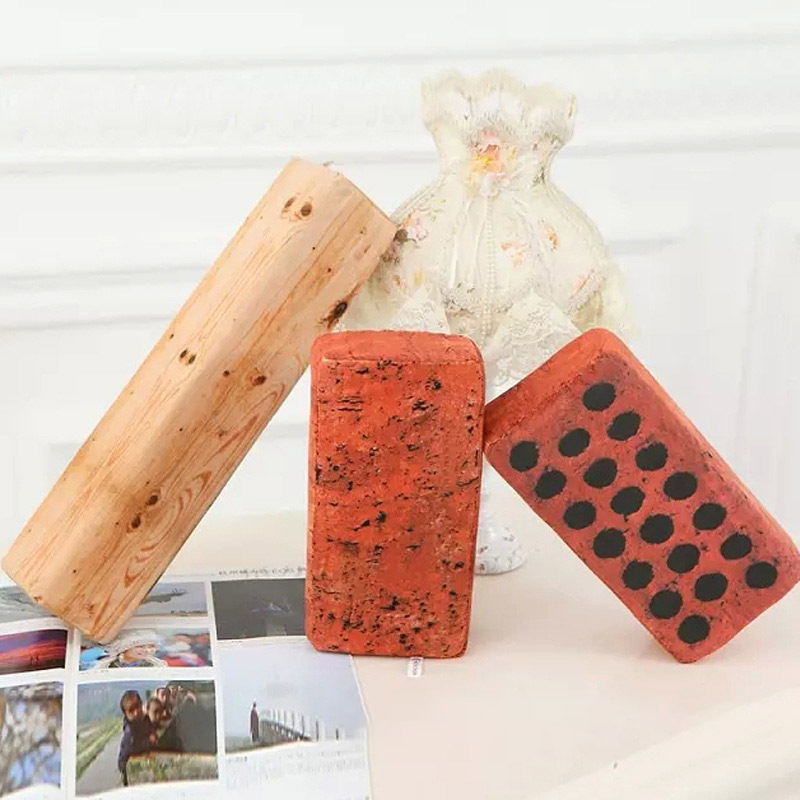 Creative Brick Pillow Personality Realistic Funny Simulation Bricks Pillows Special Gift Sponge Plush Twist Pillow Cushion