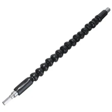  Flexible Shaft Extension Screwdriver Drill Bit Holder Link for Electronic Drill 200/250/295/400mm Hex Screwdriver Soft Shafts 