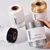 200g/Ball Metallic Yarn Glitter Gold Sliver Cord Thread DIY Sewing Accessories Handmade Knitting Crochet Handbag Purse Yarn 3