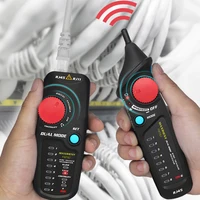 Network Cable Tracker Wire Tester MAXRINEY FTW82 Dual Mode RJ45 RJ11 Ethernet LAN Tracer Analyzer Detector Line Finder Tester 2