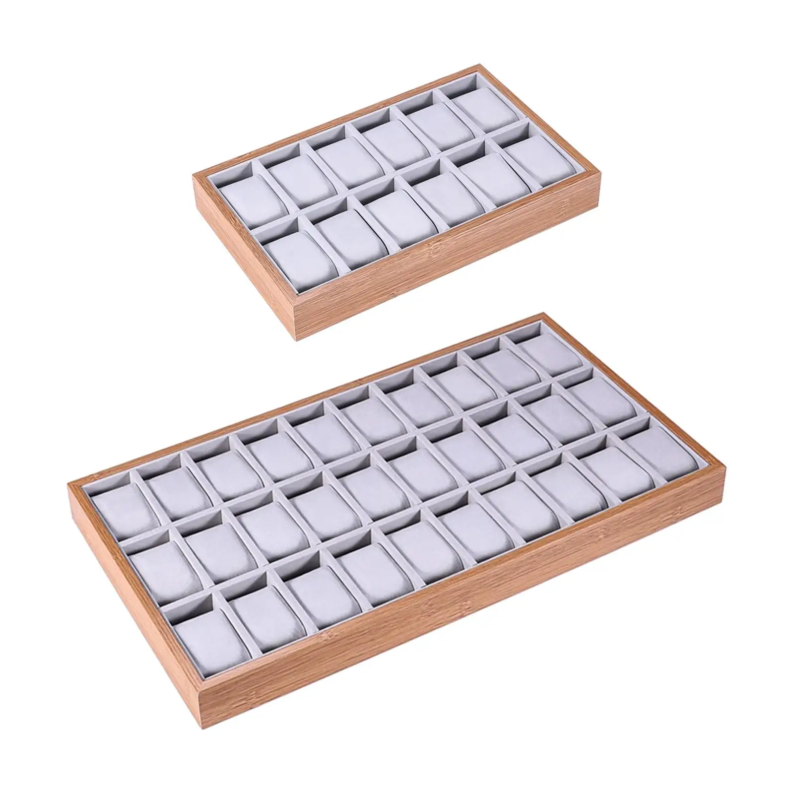 

Jewelry Tray Cushion Jewellery Display Tray for Men Women Gift Watch Display Tray for Store Home Husband Boyfriend Gift