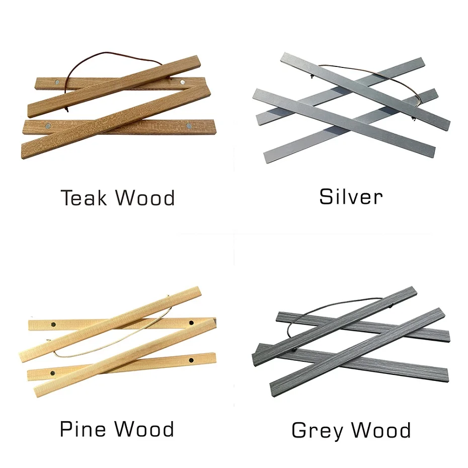 Magnetic Wooden Poster Hanger Frame 4