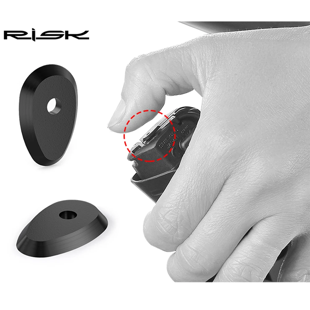 RISK Road Bicycle Electronic Shift Lever Custom Button Washer for UT8170 / DA9270 Bike Derailleur System, 3D Printed Polymers