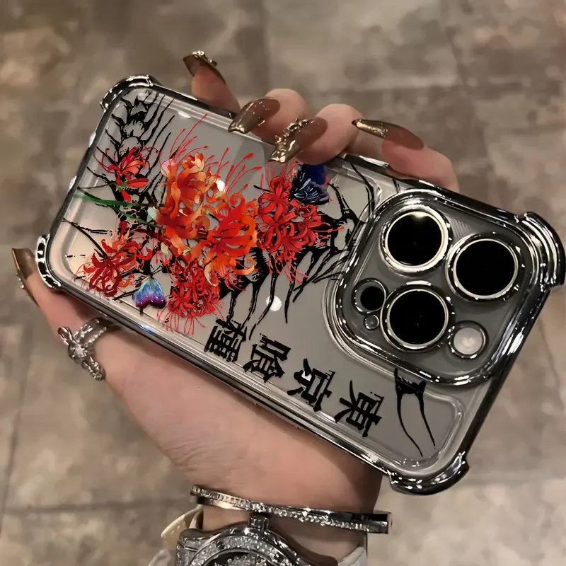 Japanese design of the anime Tokyo Ghoul trend, models iPhone 17, 16, 15, 14, 13, 12, 11