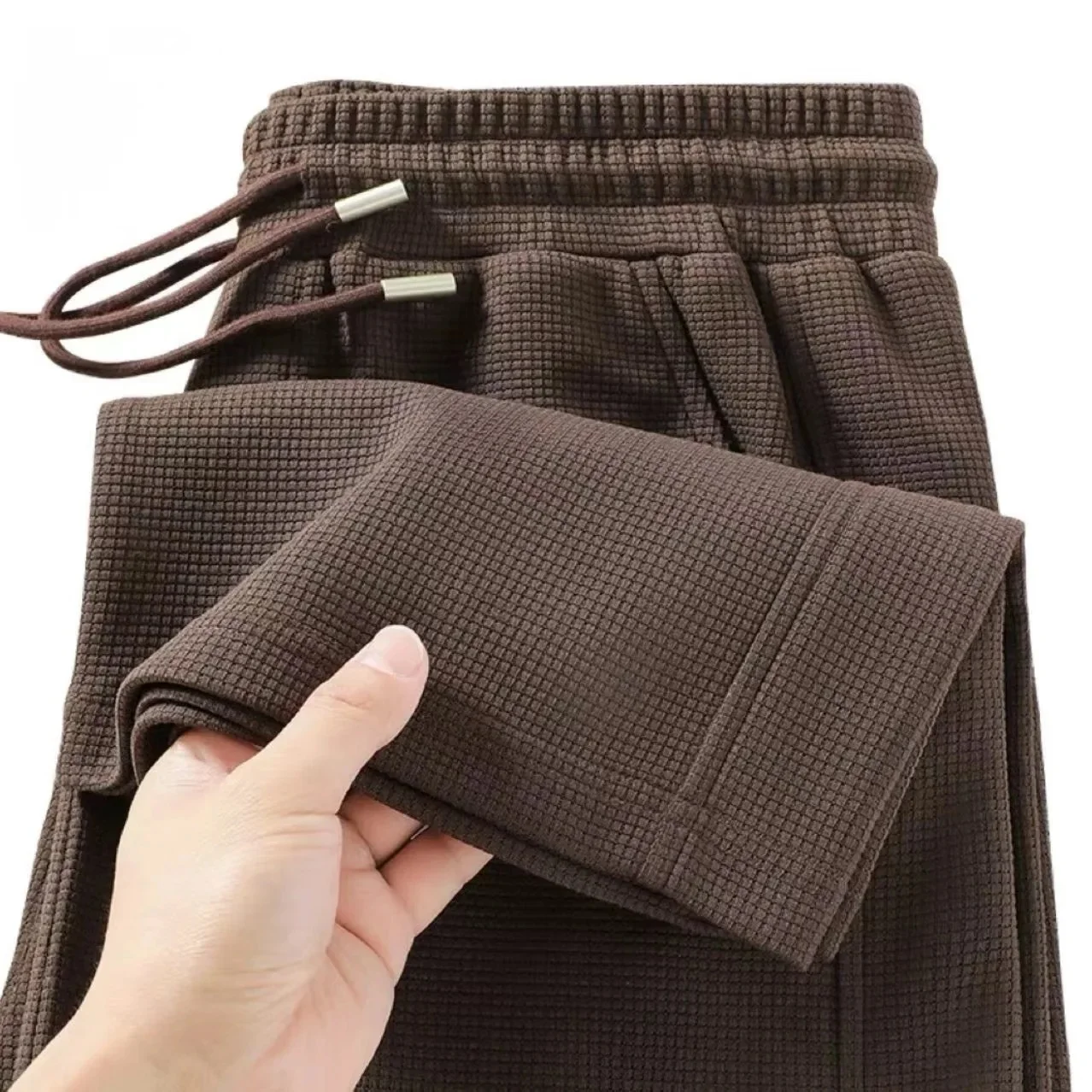 K13 straight pants dark coffee color