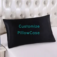 Custom Pillowcase Anime Cartoon Printing Pillowcase Customized Pillow Cover for Sofa DIY Logo  Pillow Cases Home Decor 1