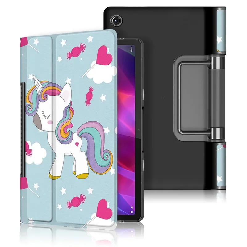 Case For Lenovo Yoga Tab 11 Case YT-J706F PU Leather Flip Stand
