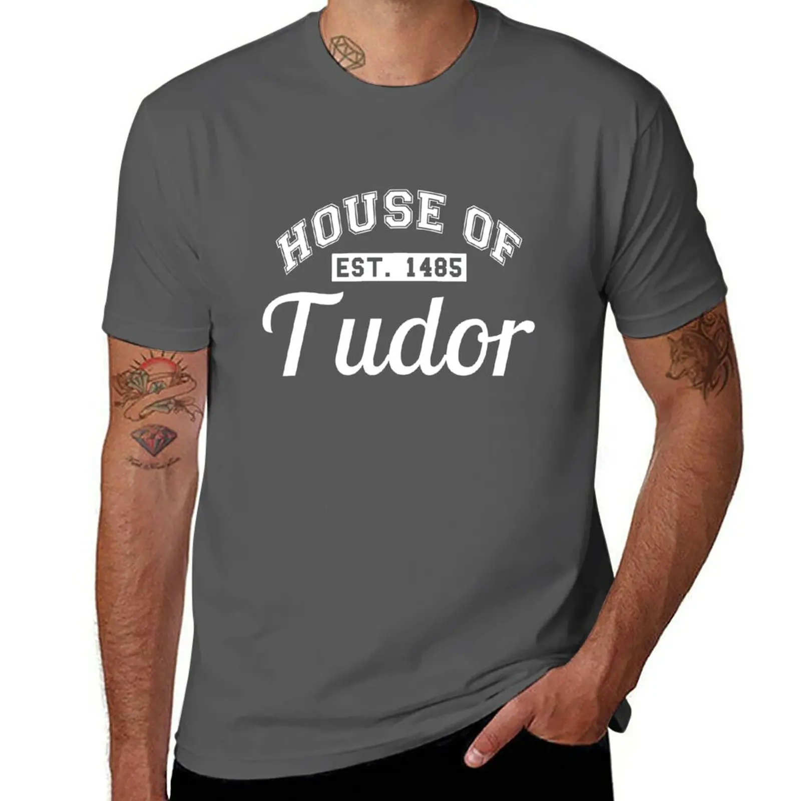 

House of Tudor T-Shirt boys whites customs for a boy quick-drying T-shirt men