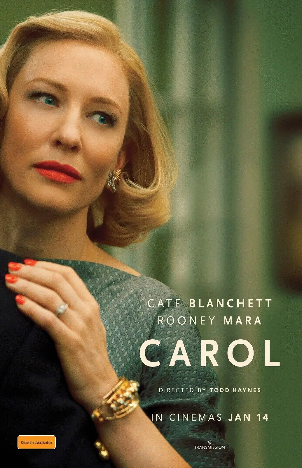 Carol Movie Art Print Silk Poster for Your Home Wall Decor 24x36inch