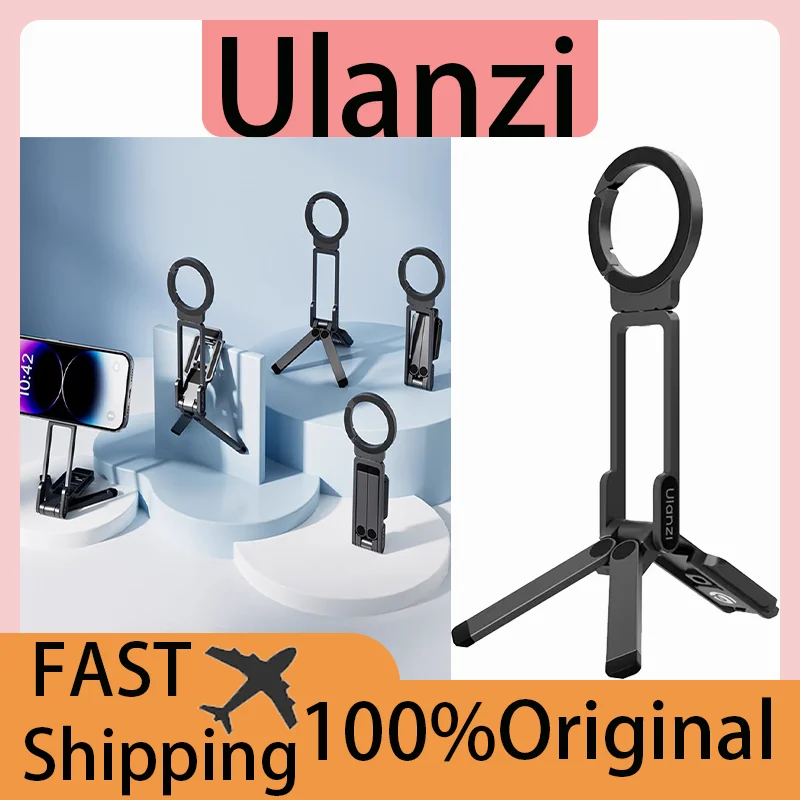 Trépied Magnétique Pour Téléphone Pliable 2026 - Support Magnétique Fort, Rotation 180°, Portable, Pour Vlog, Sport, Voyage - 12