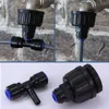 1/4" Garden Irrigation Watering Kit 8-hole Dripper with Stake Adjustable Sprinkler 6mm Quick Push Slip Lock Outdoor Drip Sprayer 4