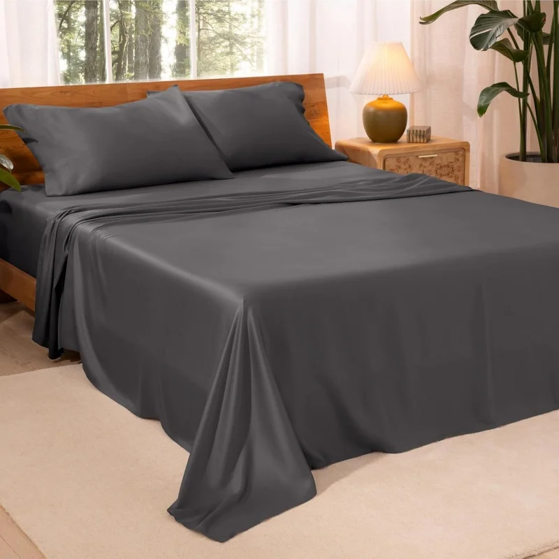 Top sheet and pillowcases layout