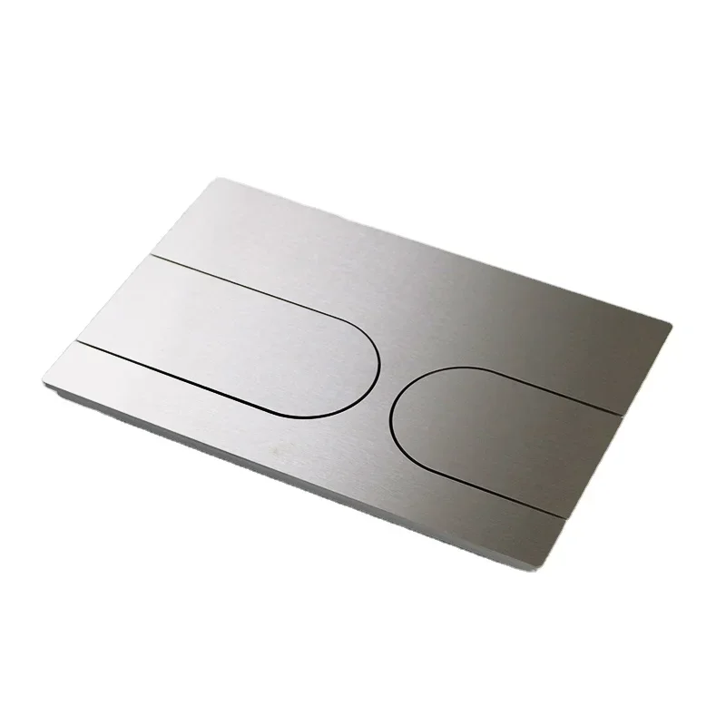 Stainless Steel Toilet Push Button, Dual Flush, Concealed Cistern