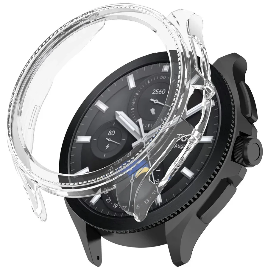 Durable Smart Watch Protective Case Cover - Hard PC Shell Frame Bumper