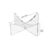Acrylic Ball Holder Basketball Display Stand Football Volleyball Soccer Display Stand Triangle Rack Sports Ball Storage Bracket 5