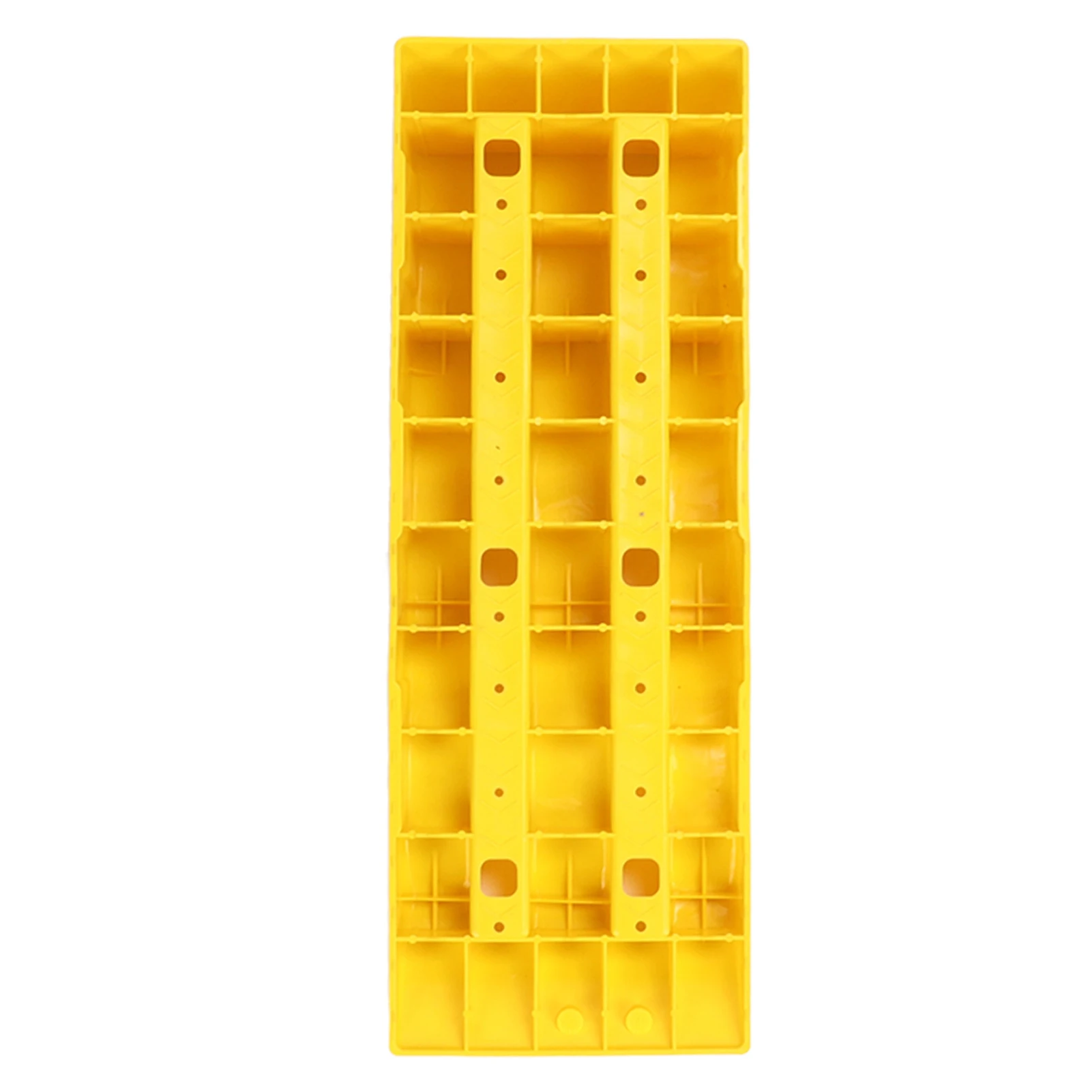 2Pcs Motorhome Leveling Ramps RV Accessories 3 Stage Yellow Trailer Camper Wheel Chocks for Stabilizing Uneven Ground Parking