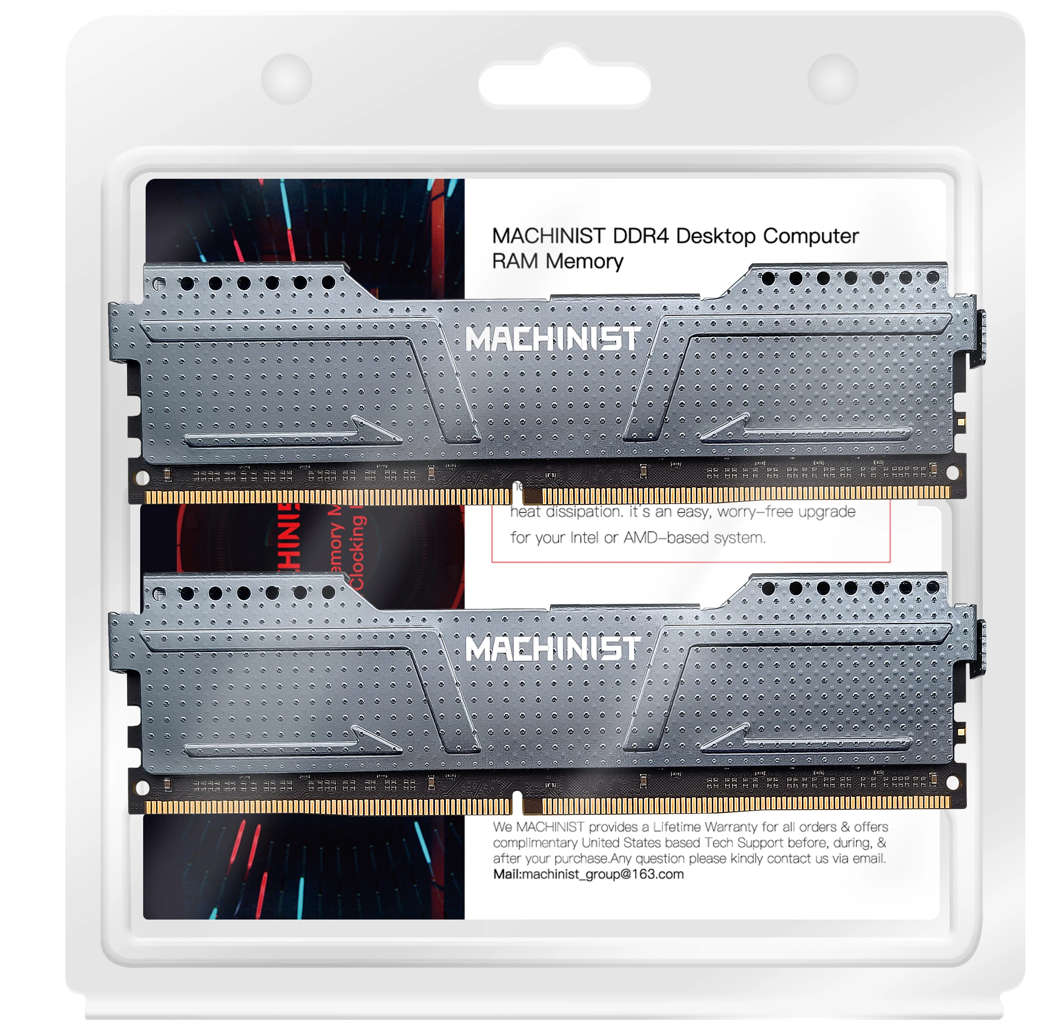 MACHINIST X99 Kit DDR4 Memory Xeon RAM Desktop 8GB 16GB 32GB 2666MHz And Server 2133MHz 2400MHz 3200MHz With Heat Sink desktop ram memory,desktop memory,server memory