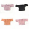 Ob11 Clothes T-shirt Long Sleeve Colorful Stripe Base Shirt For Obitsu11 GSC Molly 1/12 BJD Dolls Accessories Baby Fashion Style 1