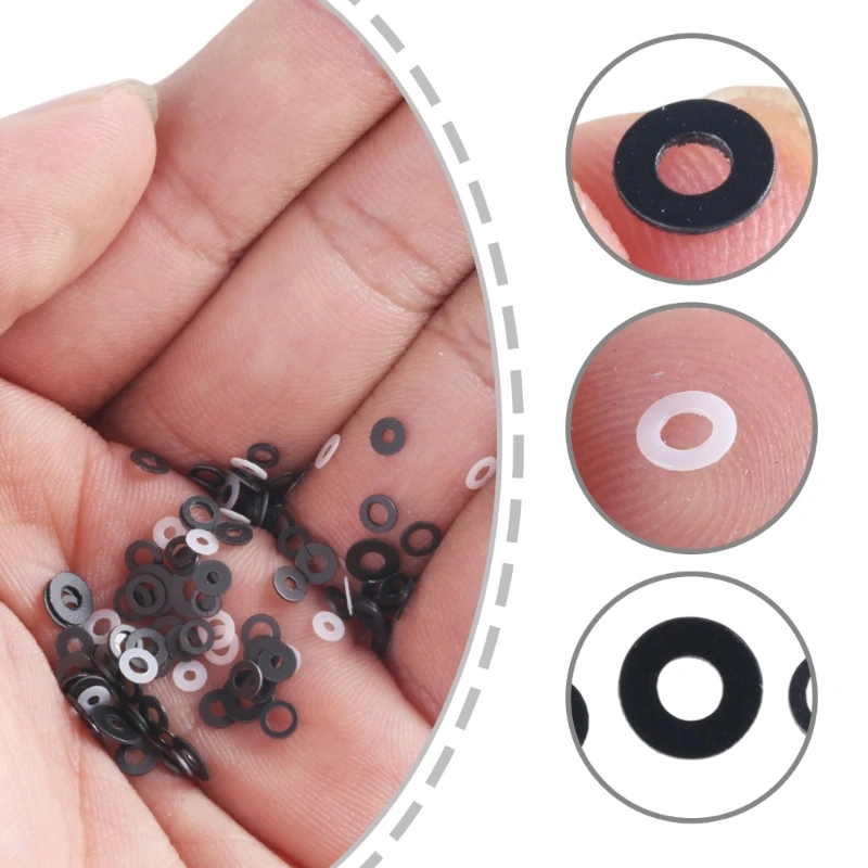 Audio accessories recorder tape drive accessories recorder tape accessories 1Set tape deck clips locking plates belt pulley buckle