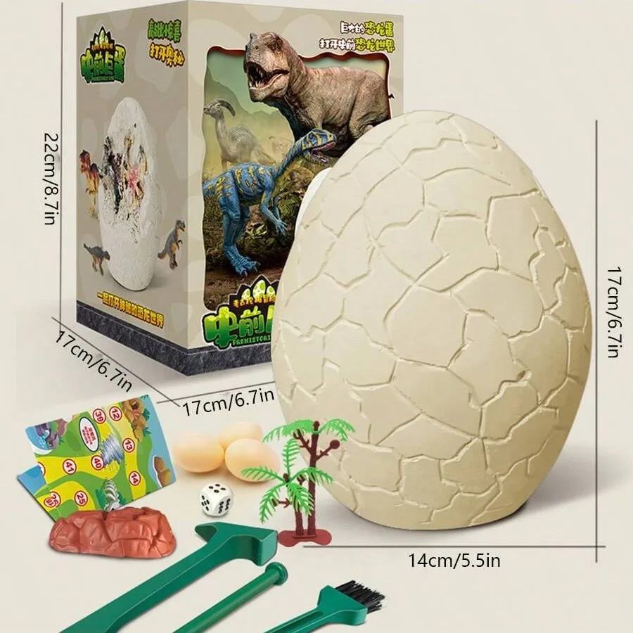 Hot-Selling DIY Giant Dinosaur Toys for Children Aged 3 to 6 Years Old and Above, Birthday Gifts, Dinosaur Figurine Ornaments 6