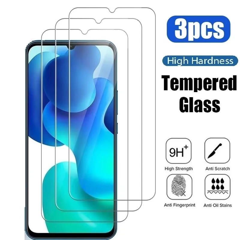 Premium Tempered Glass Screen Protector - Pack of 3