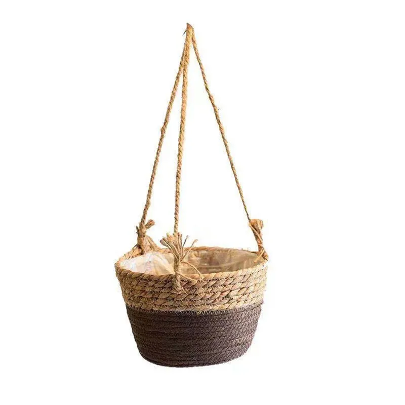 ตัวเลือกสินค้า สวนแขวน Macrame ตกแต่งบ้าน จัดสวนในร่ม ผู้ถือหม้อดอกไม้ ของตกแต่งบ้าน