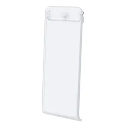 Enhanced Universal Console Back Stand and Phone Holder - Durable White Blue ABS Material (Transparent white)
