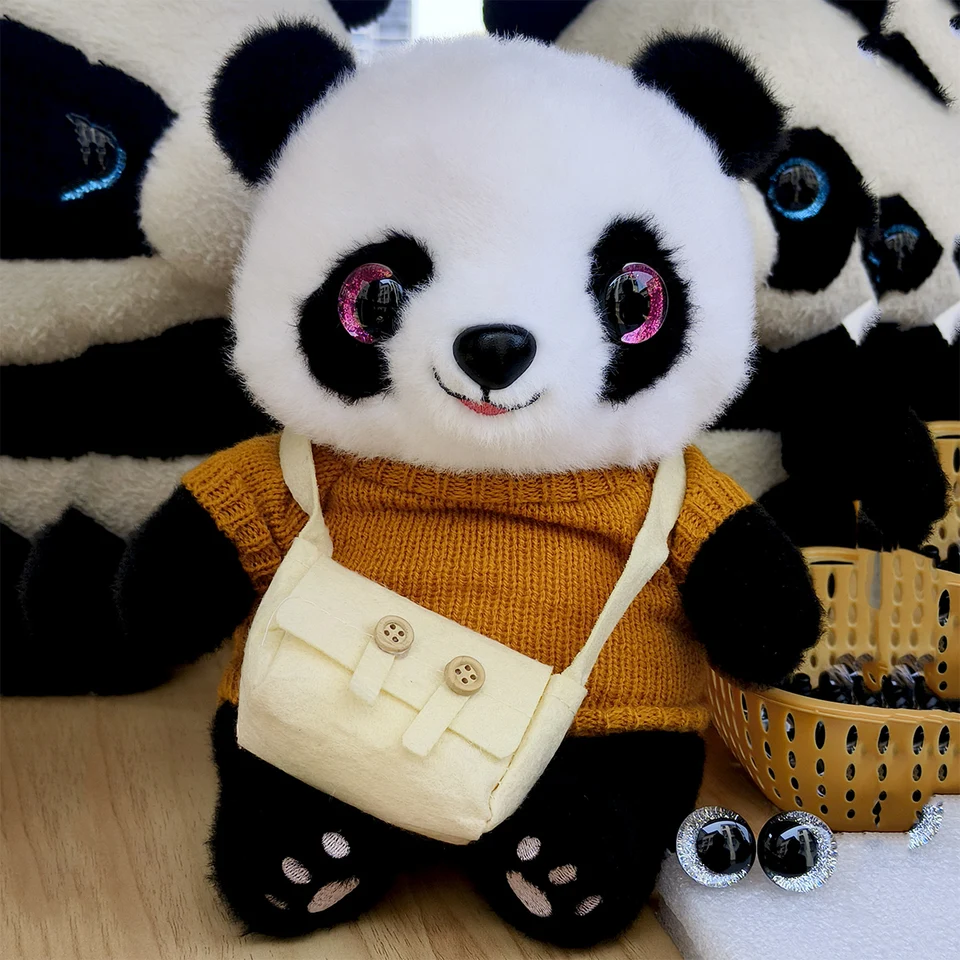 Yeux De Sécurité Noirs En Plastique, Globe Oculaire Pour Jouets