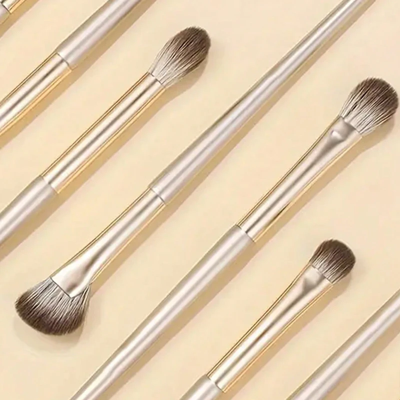 8pcs eyeshadow brush set, soft hair make-up brush, eye make-up brush, beginner nose shadow shading brush, fine eyeliner brush, p 3