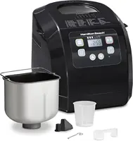 Beach Bread Maker Machine, Digital, Programmable, 12 Settings + Gluten Free, Dishwasher Safe Pan + Kneading Paddle, 2 l 1