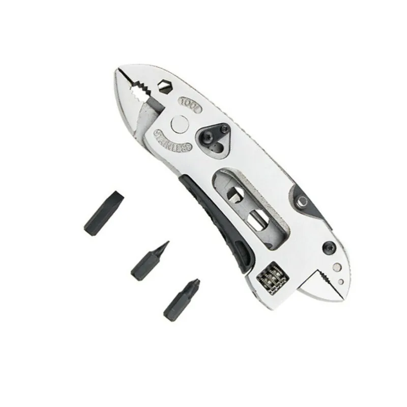 Multifu Wrench Folding Screwdriver Tool Combination Motorcycle Repair Tool Pliers Portable Pliers Wrench Combination Tool