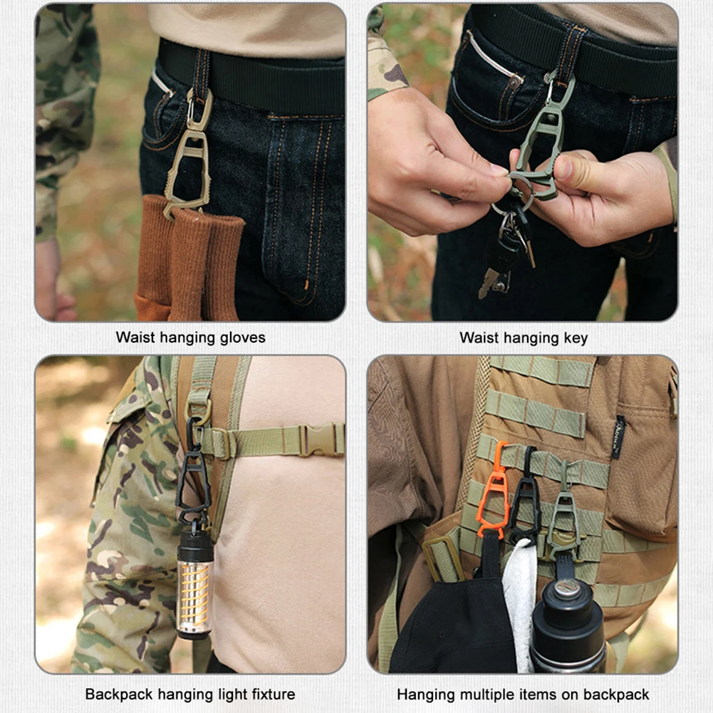 5-20PCS Portable Gloves Hook Multi-purpose Work Gloves Holder Clip Anti-drop Glove Grabber Clip for Worker Construction 5