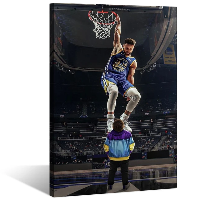 Golden State Warriors Poster Home Decor Stephen Curry Wall Art Hanging  Picture Print Bedroom Decorative Painting Posters - AliExpress