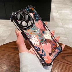 Plating Love Flower Design Phone Case - Honor Play 60 Plus (S24736)