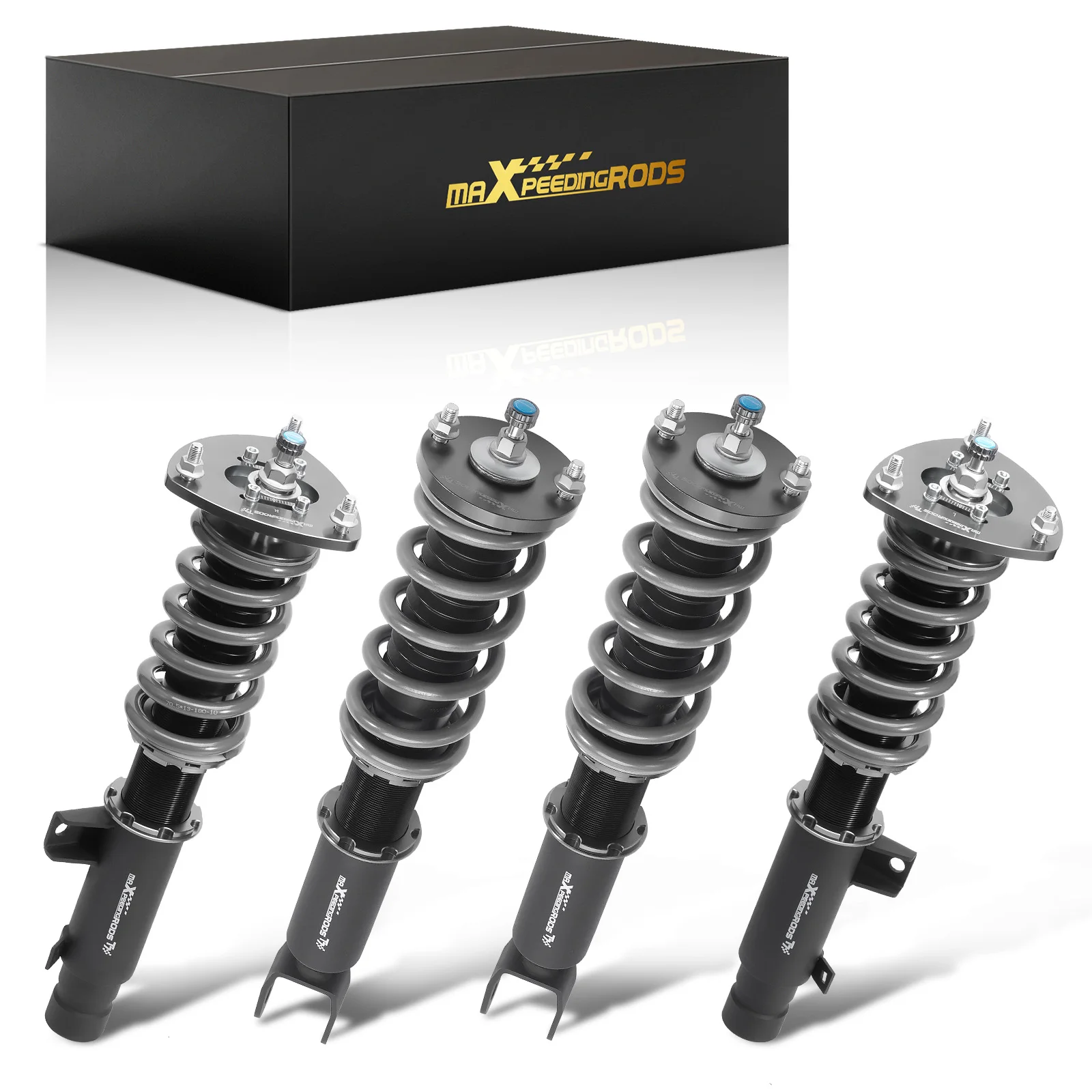 Kit de descenso de suspensión Coilovers de amortiguador de 24 niveles para Honda Accord 2013-2017