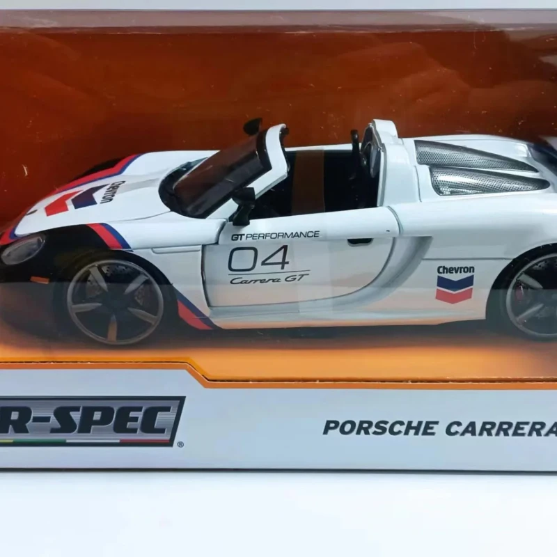 1:24 Porsche Carrera Gt Alta Simulazione In Lega Modello Di Auto Artigianato Decorazione Collezione Giocattolo Regalo J330
