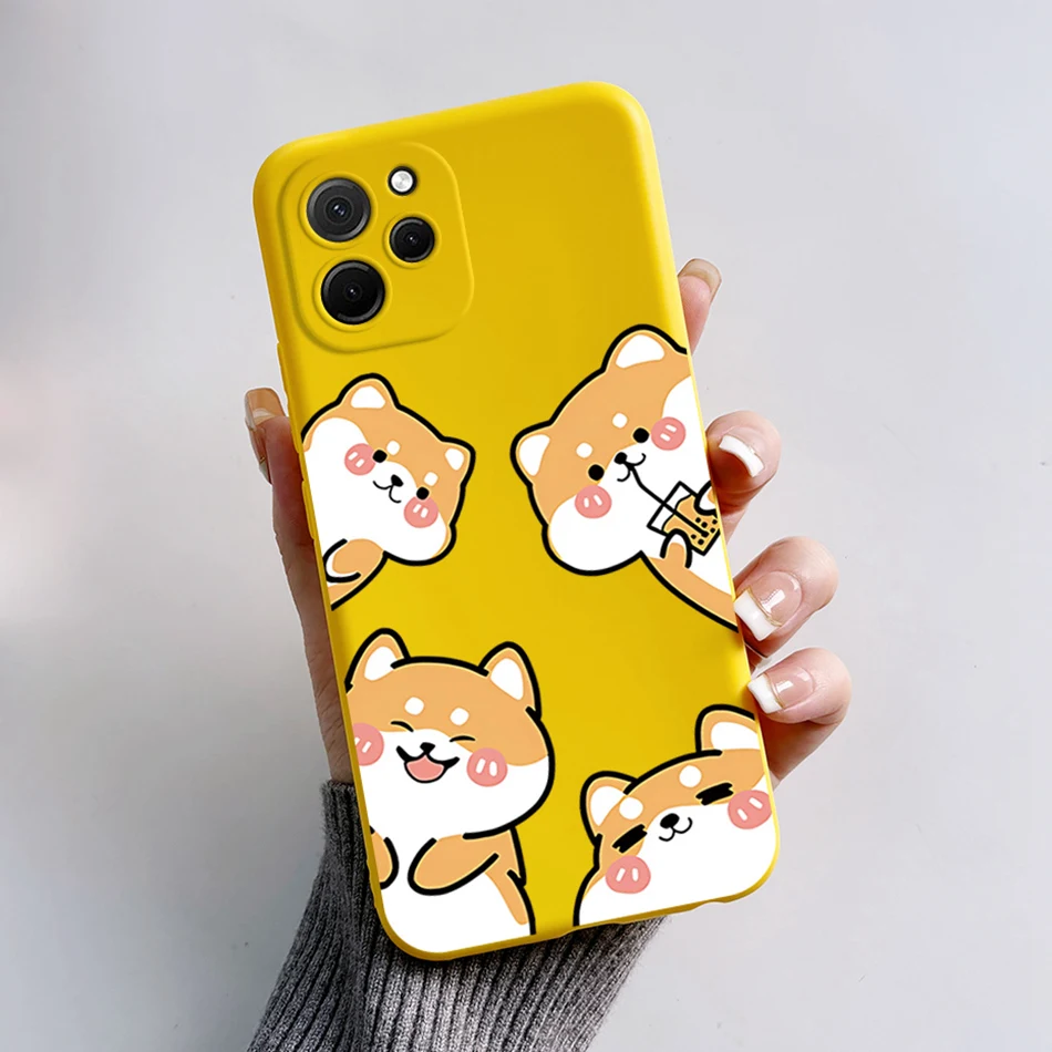 Cute Bear Cartoon Frog Shockproof Back Cover
