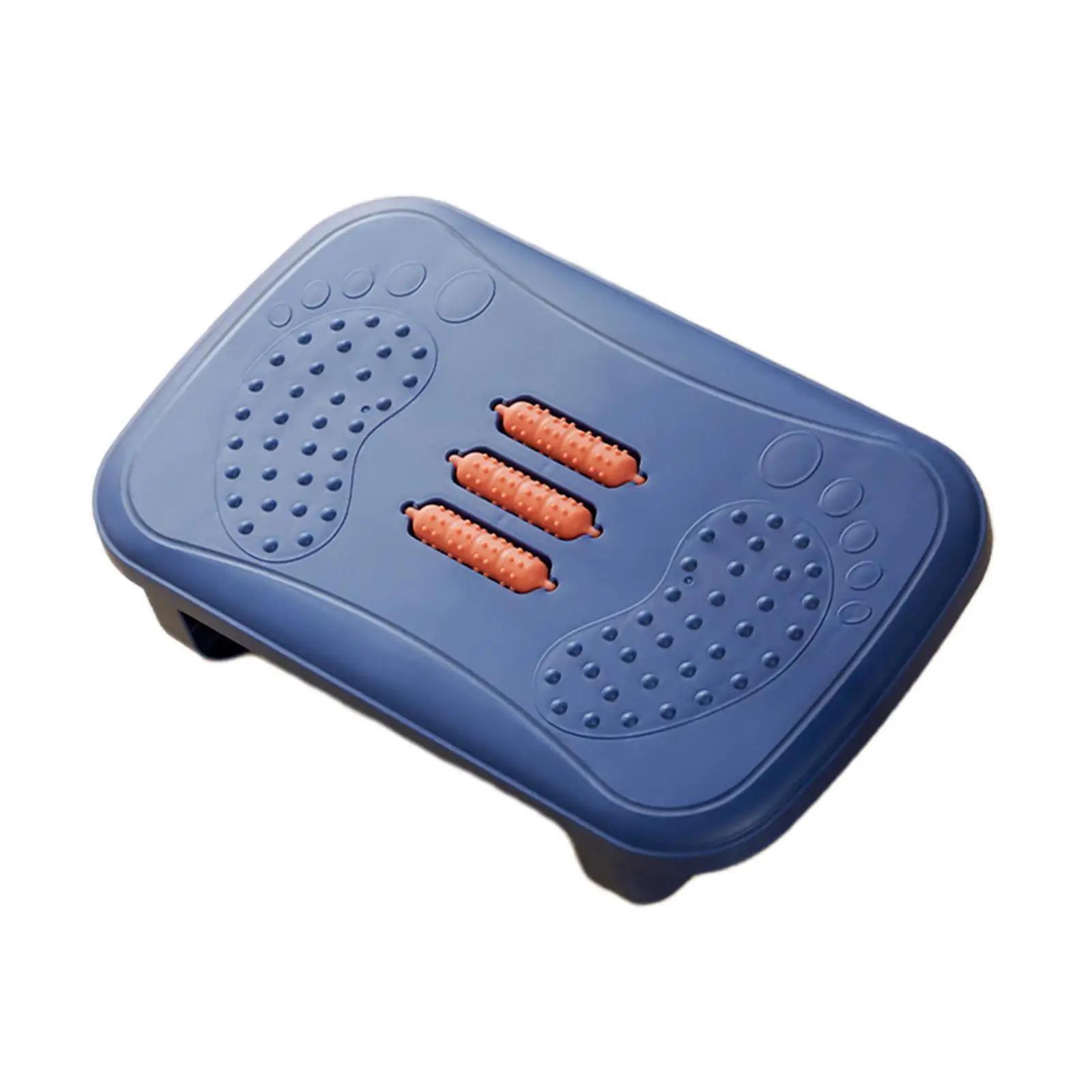 Reposapiés Pro Con Rodillo De Masaje - Ajustable En Altura, Para Coche, Oficina Y Casa, Soporta Hasta 75 Libras