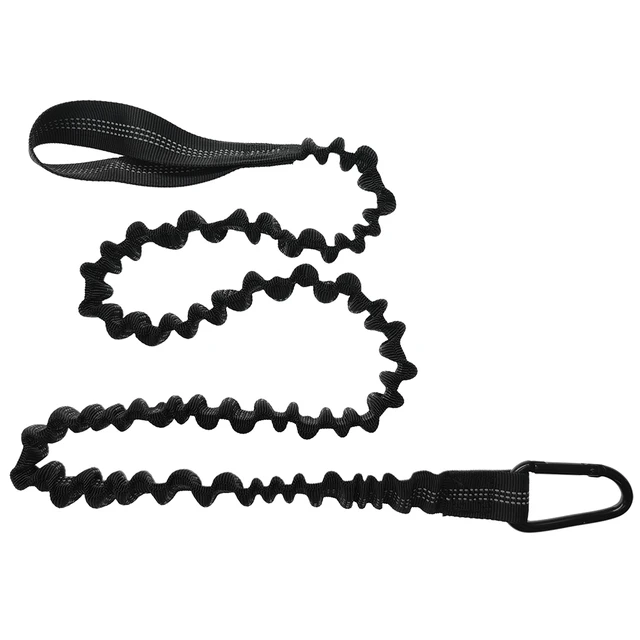 Retractable Fishing Coiled Lanyard Fishing Tool Rod Leash Extension Cord  Tether for Rod Kayak Paddles Sturdy with Clip Buckle Accessories 8 Meters