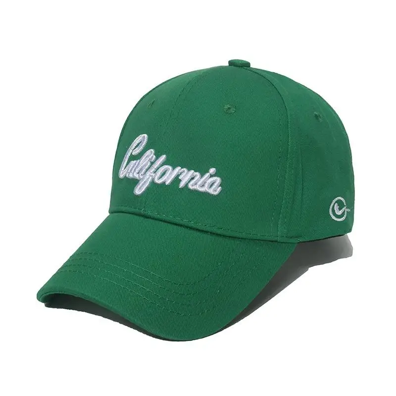 

Men's Women's Baseball Caps Letter Embroidered Snapback Hat Green Black White