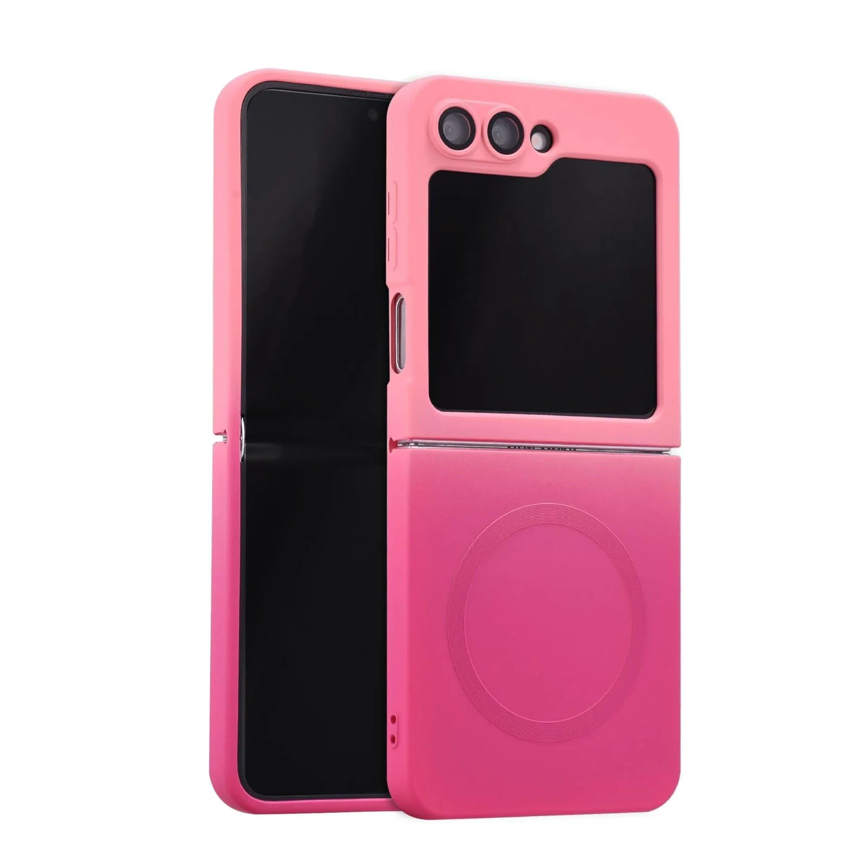 Gradient Magsafe Soft Silicone Wireless Charging Case - Cute and Stylish Cover