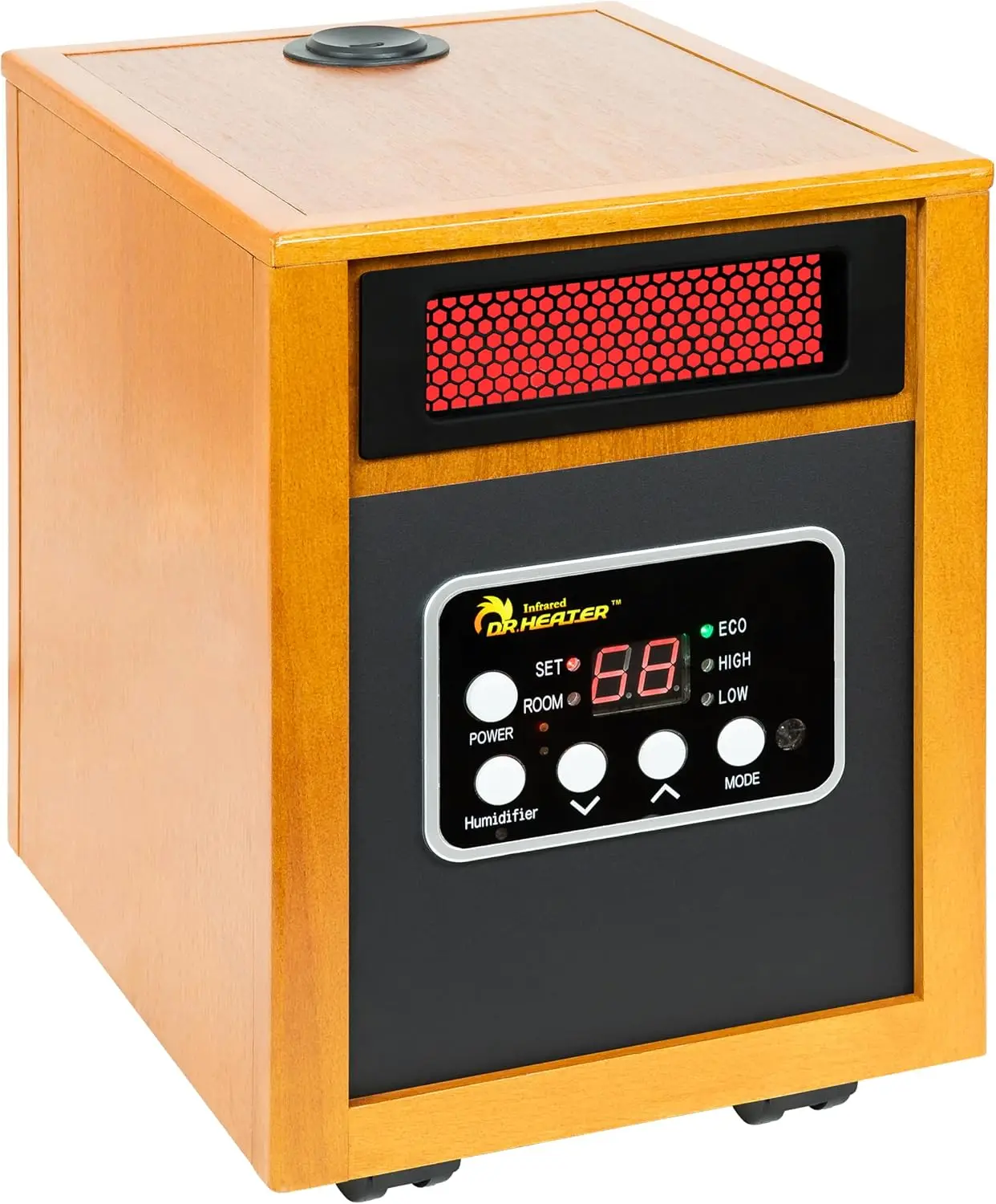 Heater Portable Space Heater with Humidifier, 1500-Watt，Newly Engineered and Designed with Advanced Dual Heating System
