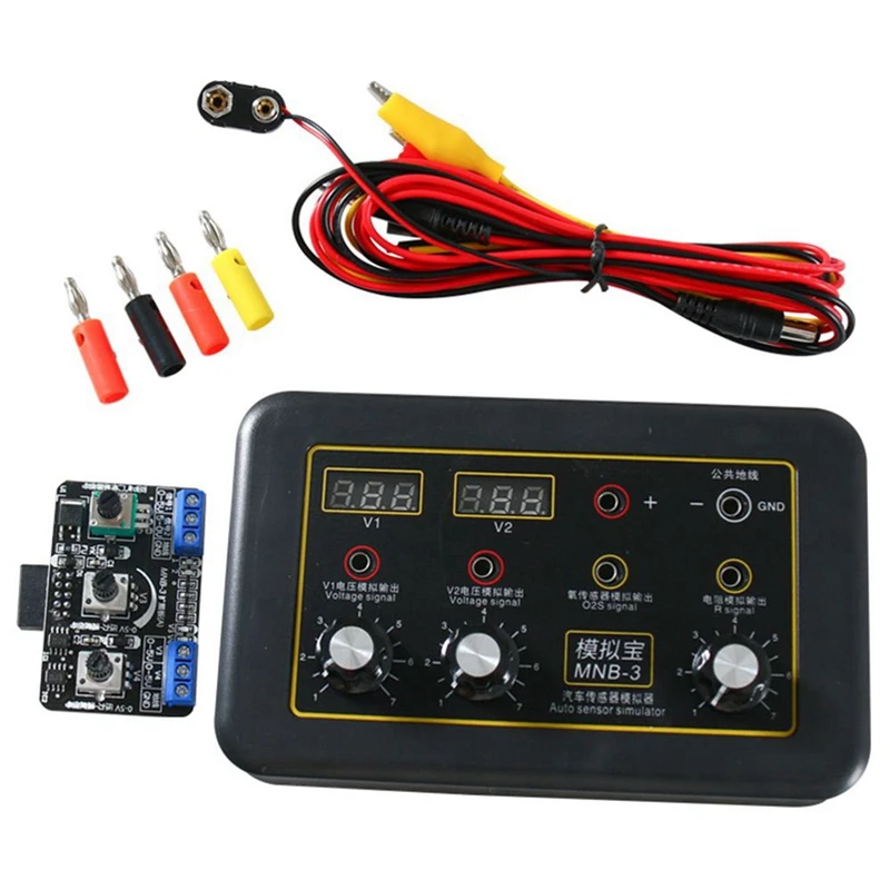 

Car ECU Tester Automotive Sensor Signal Simulator Car Oxygen Oil Pressure Sensor Automobile Vehicle Signal Generator Replacement