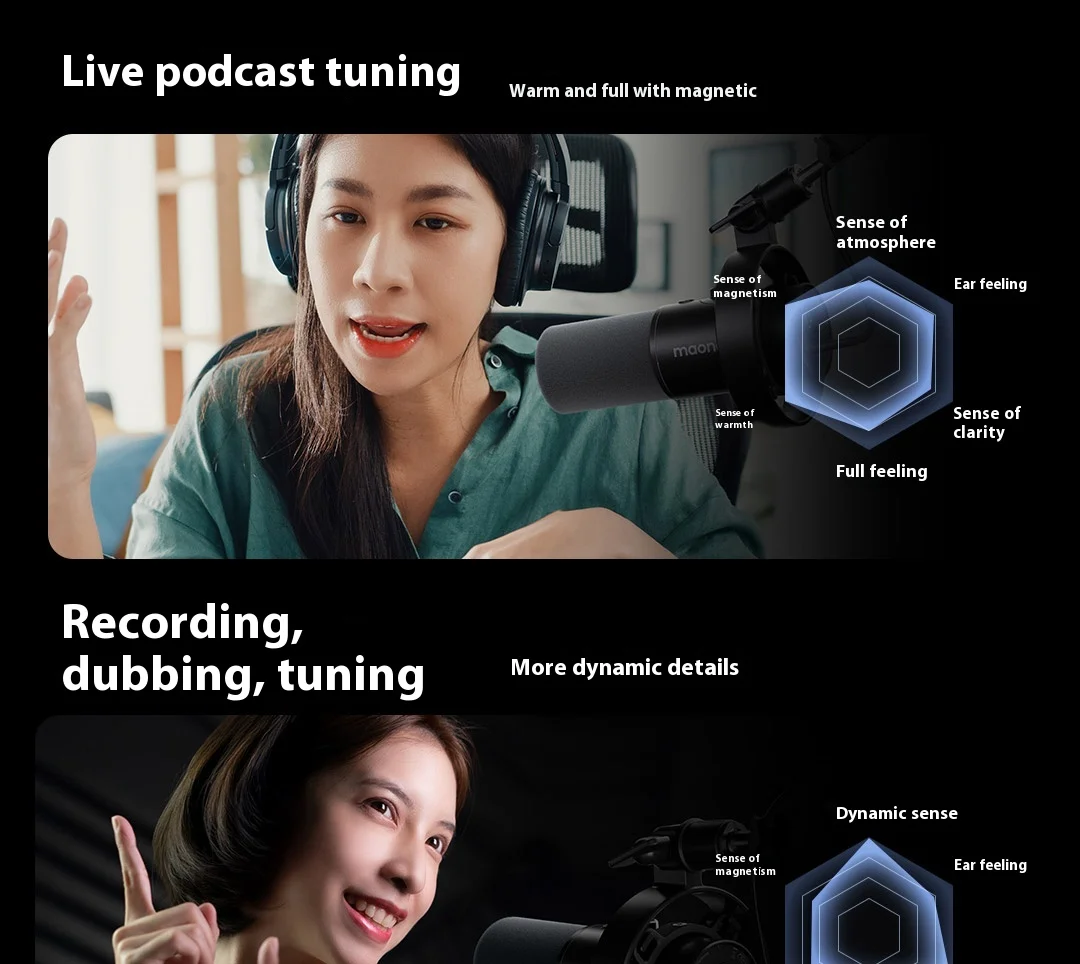 MAONO PD300X USB/XLR Dynamic Microphone description image 15