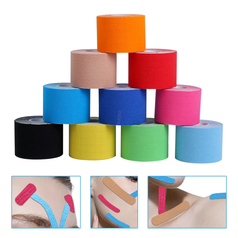 1 Roll Kinesiology Tape For Face V Line Beauty Neck Eyes Lifting