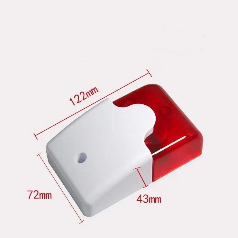 KUANGZIPENG juhtmega vilkur-sireen sisemine vaade