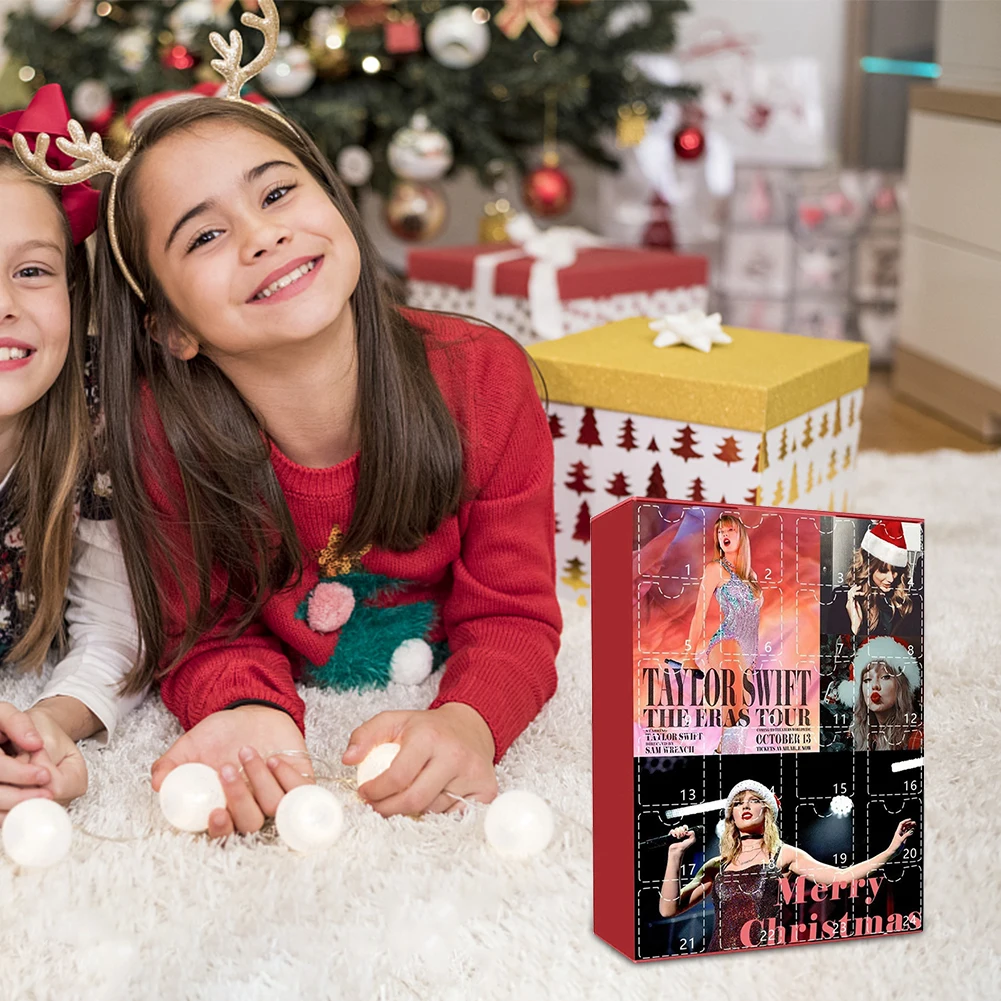 Christmas Decorative Taylor Bracelets Advent Calendar for Kids Teens Women